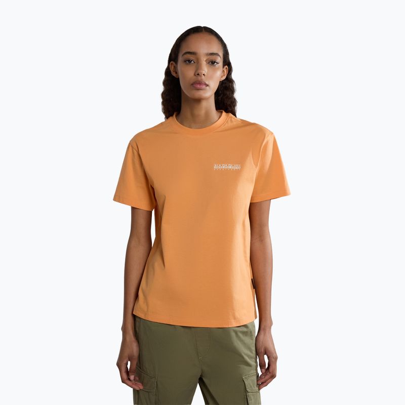 Napapijri women's S-Faber orange mandarin t-shirt