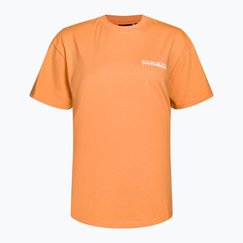 Napapijri women's S-Faber orange mandarin t-shirt 6