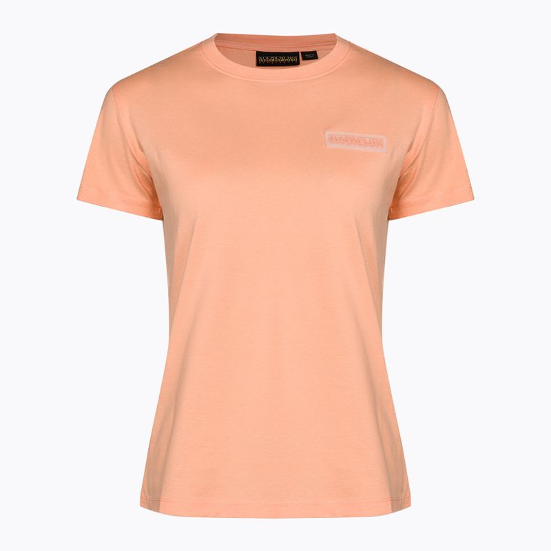 Napapijri women's t-shirt S-Iaato pink salmon 5