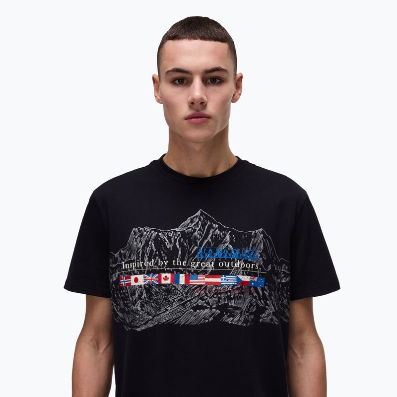 Men's T-shirt Napapijri S-Turin 1 black 041 3