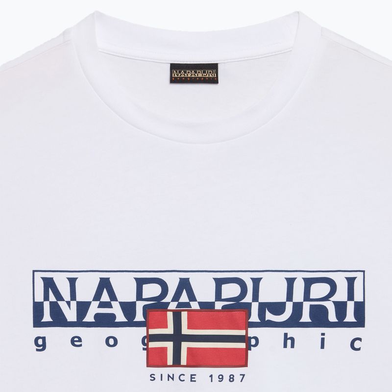 Men's Napapijri S-Aylmer brightwhite t-shirt 7