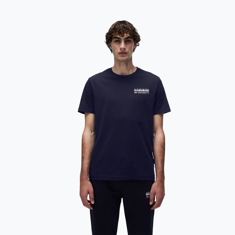 Men's Napapijri S-Kasba blu marine T-shirt