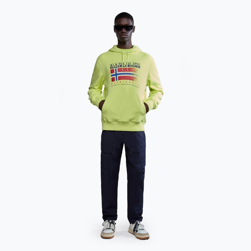 Men's sweatshirt Napapijri B-Kreis H yellow sunny 2