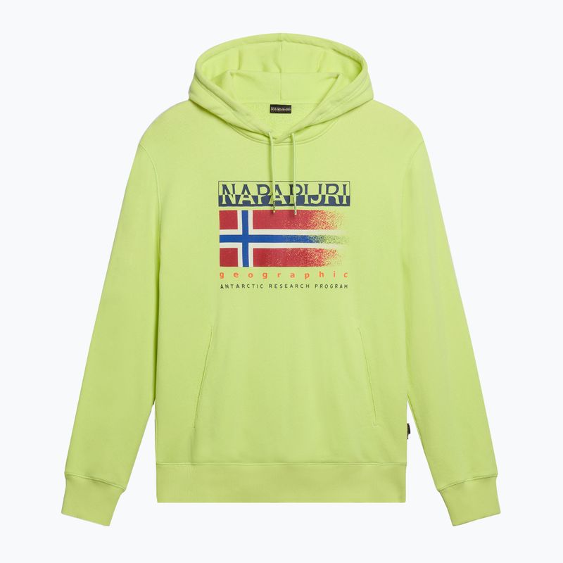 Men's sweatshirt Napapijri B-Kreis H yellow sunny 5