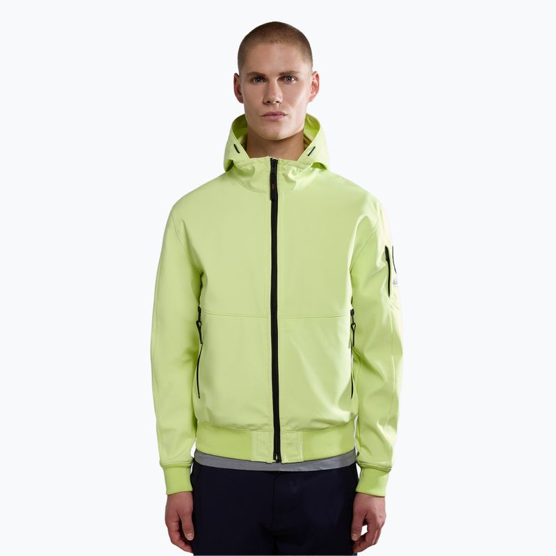 Napapijri men's jacket A-Melville yellow sunny