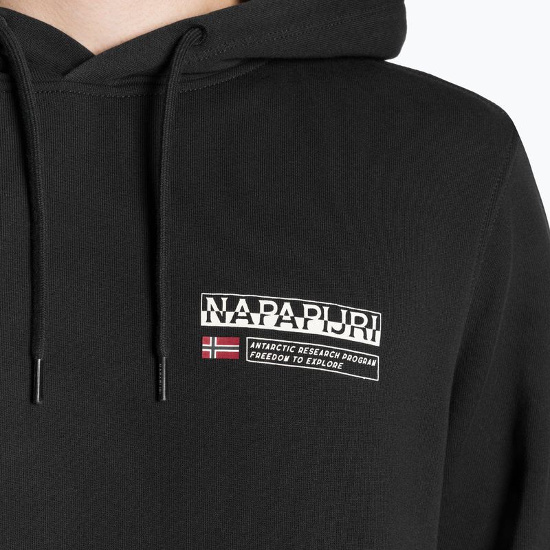 Men's Napapijri B-Kasba H sweatshirt black 5