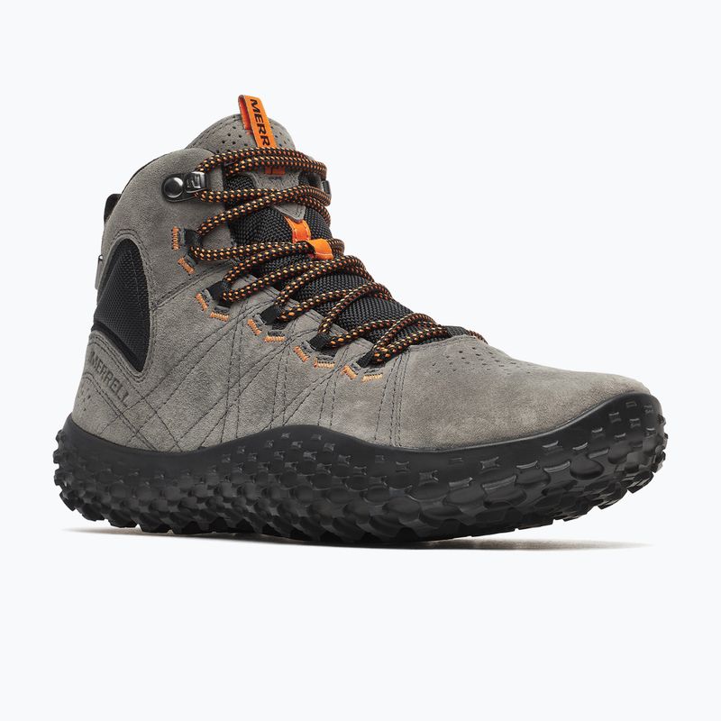 Men's barefoot shoes Merrell Wrapt Mid WP granite 8