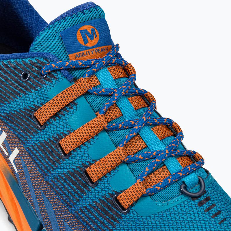 Merrell Agility Peak 4 blue men's running shoes J135111 9