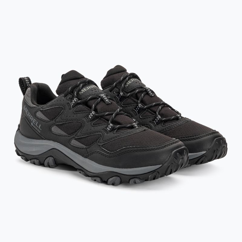 Men's hiking boots Merrell West Rim Sport GTX black 4