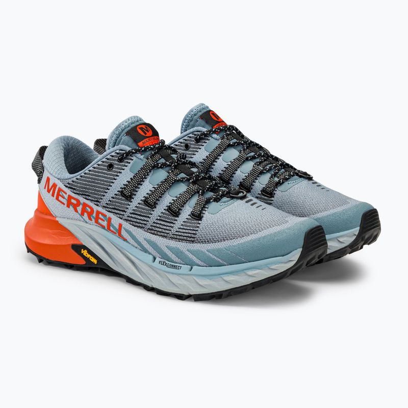 Merrell Agility Peak 4 light blue men's running shoes J066829 4