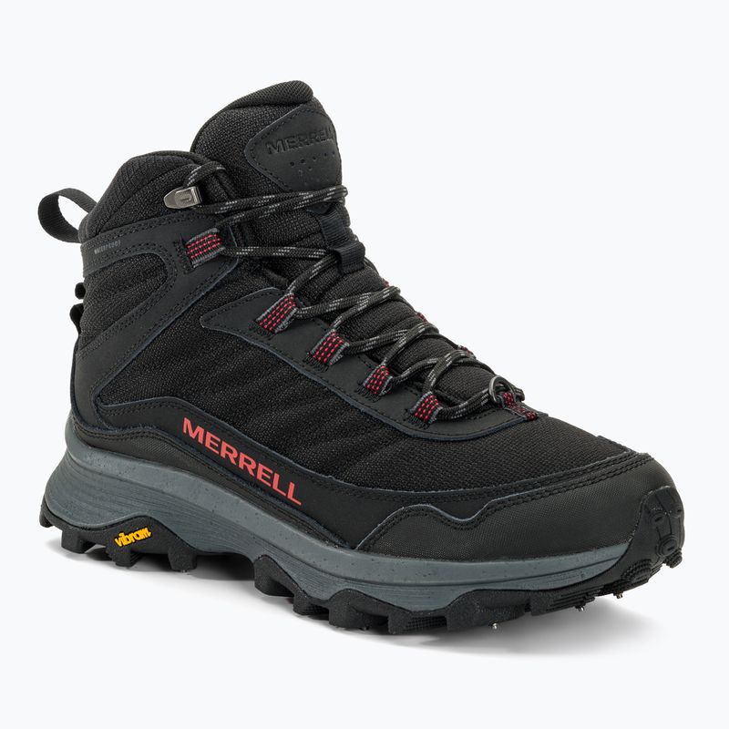Men's hiking boots Merrell Moab Speed Thermo Spike Mid WP black