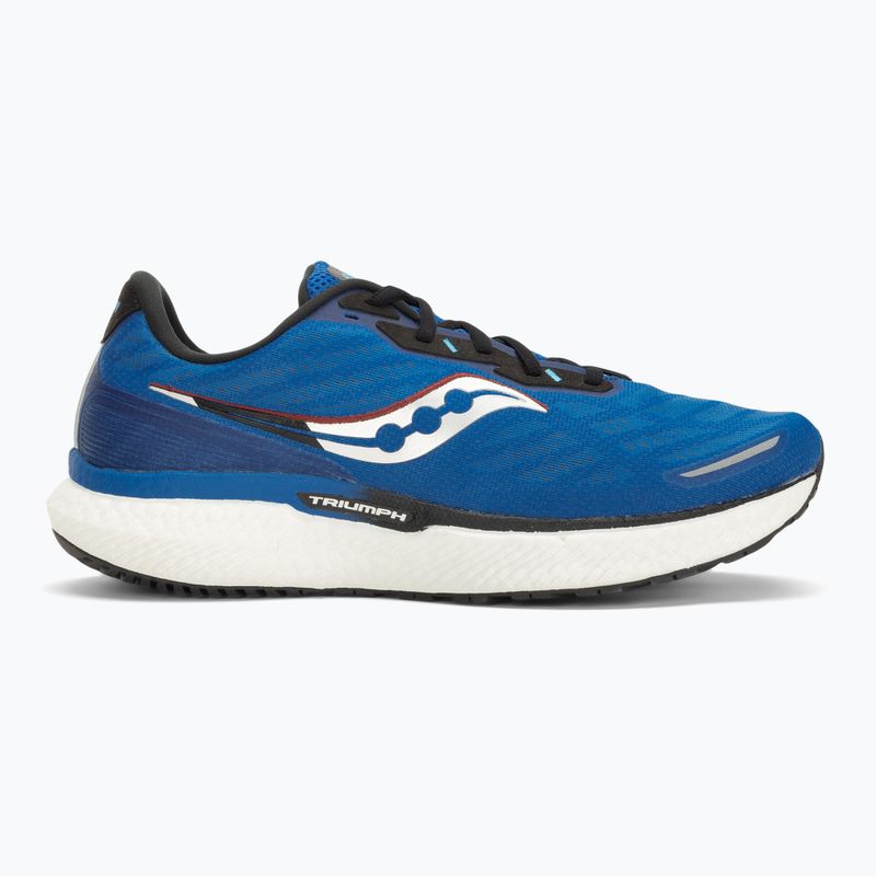 Men's Saucony Triumph 19 royal/space running shoes 2