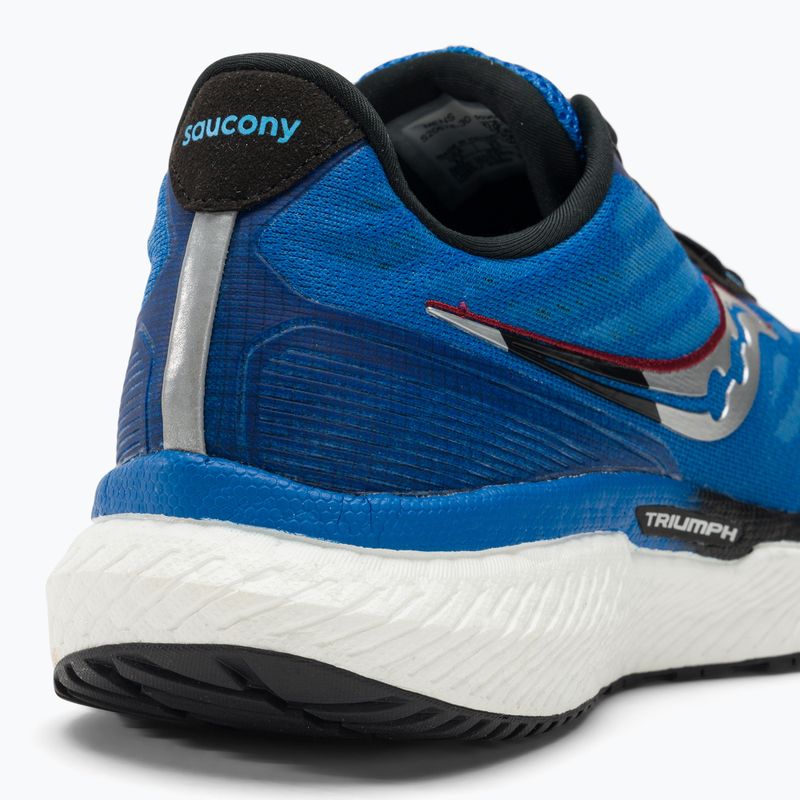 Men's Saucony Triumph 19 royal/space running shoes 9