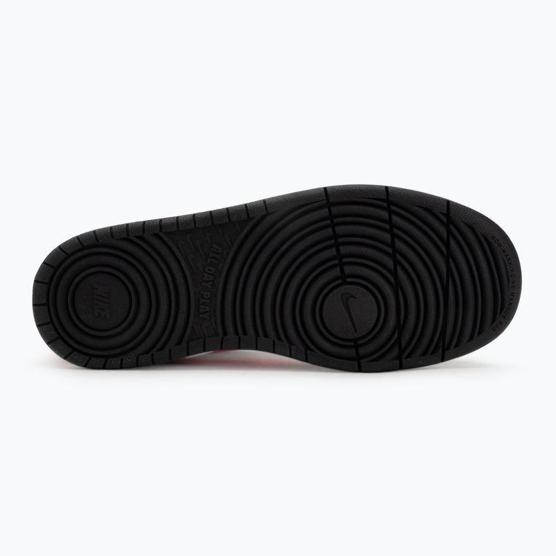 Children's shoes Nike Court Borough Mid 2 black/sunset pulse/white 4