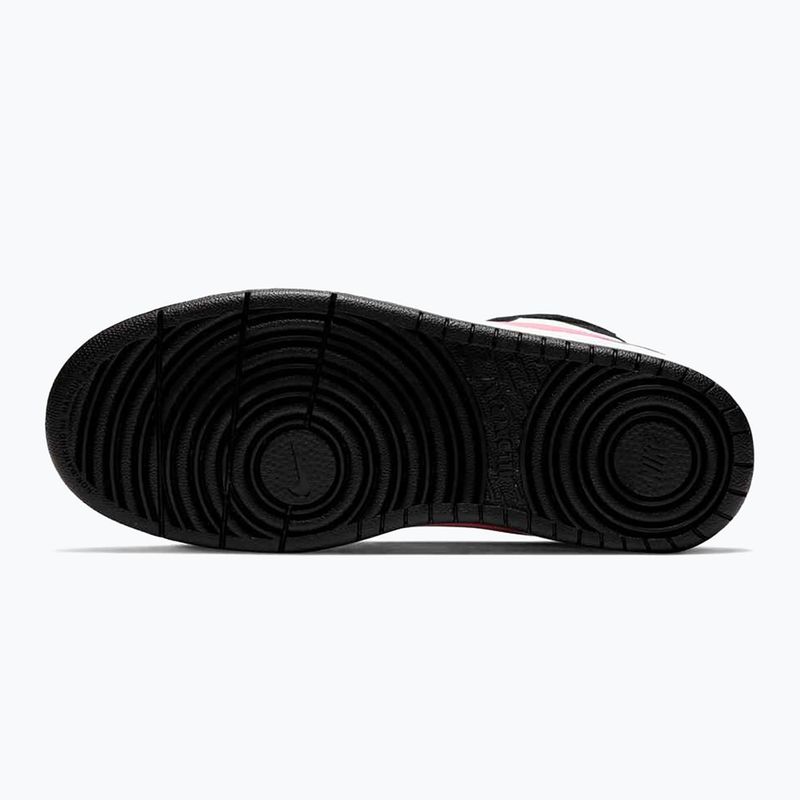 Children's shoes Nike Court Borough Mid 2 black/sunset pulse/white 9