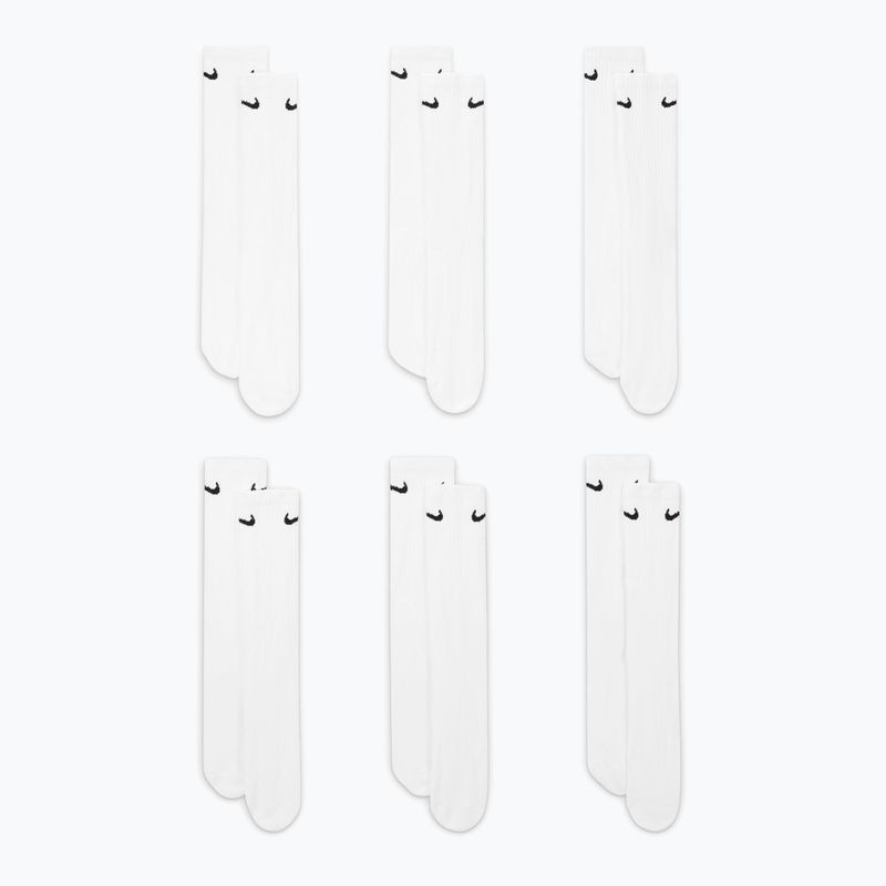 Socks Nike Everyday Cushioned 6 pairs white/black 3