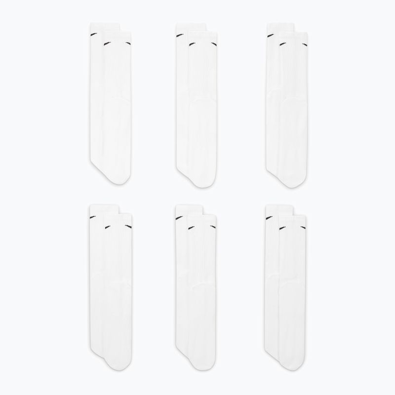 Socks Nike Everyday Cushioned 6 pairs white/black 4