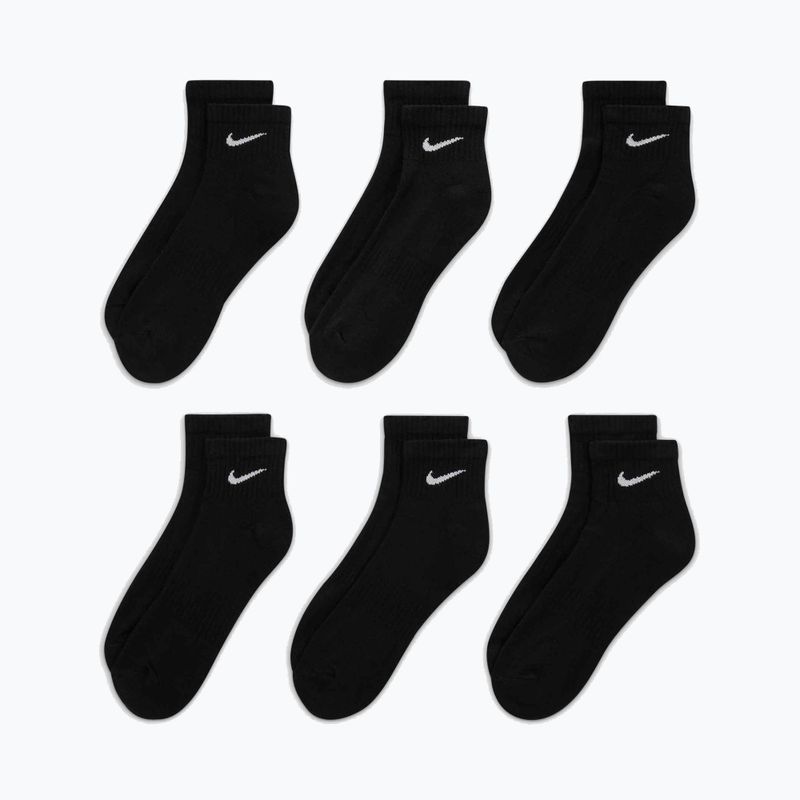 Socks Nike Everyday Cushioned 6 pairs black/white 3