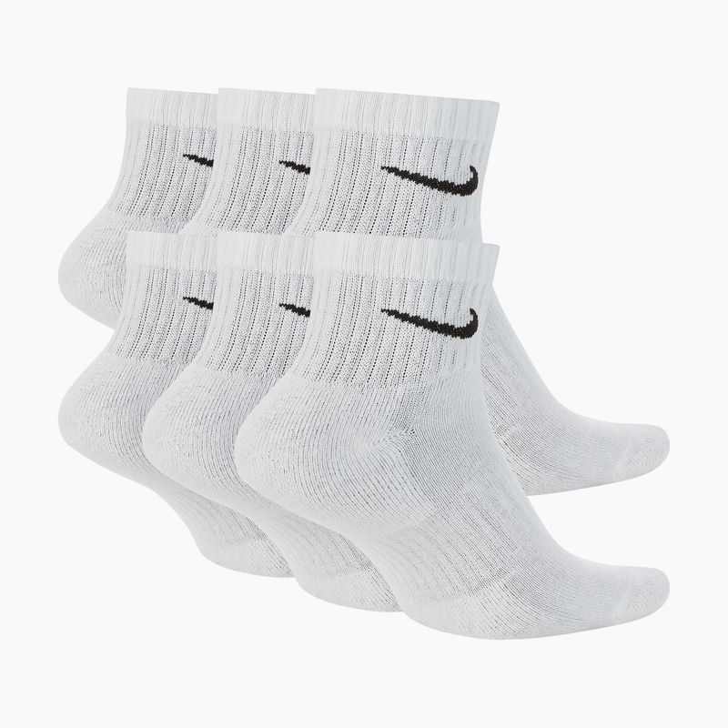 Socks Nike Everyday Cushioned 6 pairs white/black 2