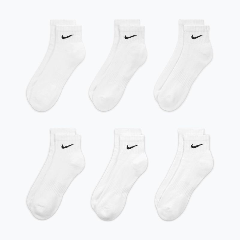 Socks Nike Everyday Cushioned 6 pairs white/black 3