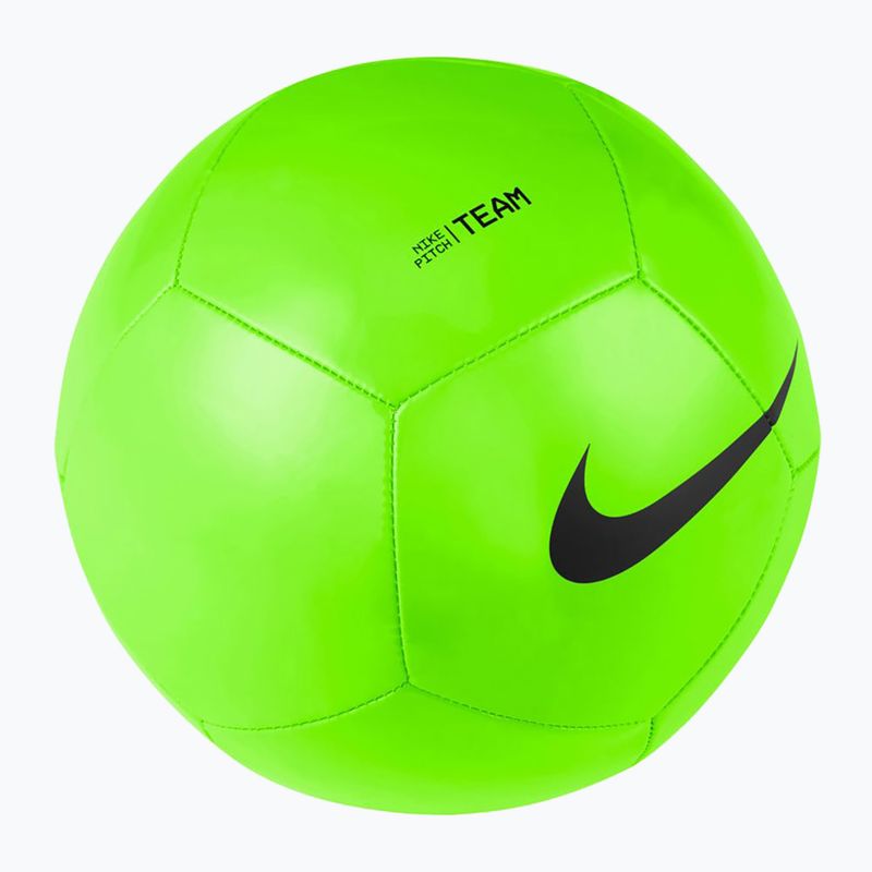 Nike Pitch Team football size 4 electric green/black