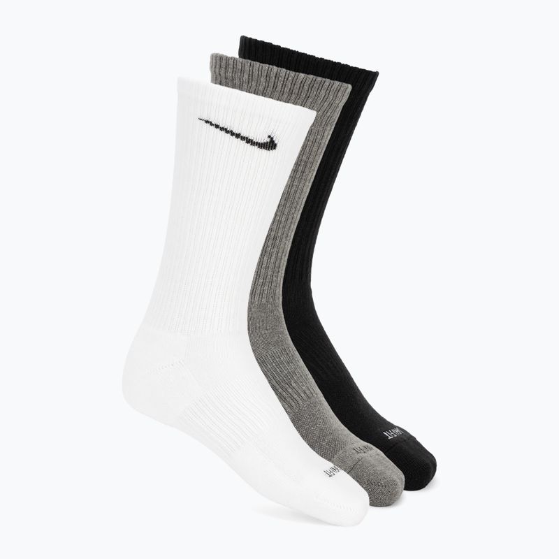 Socks Nike Everyday Plus Cushioned 3 pairs multi-color/white/grey/black