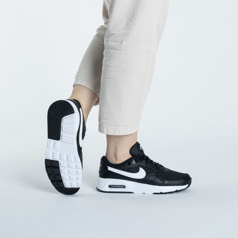 Nike Air Max SC black/white women's shoes 2