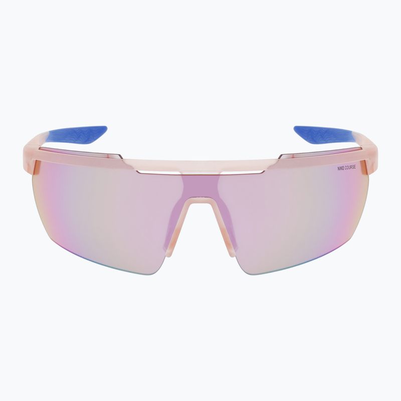 Nike Windshield Elite E matte washed coral/ course tint/ milky blue sunglasses 2