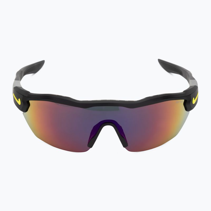 Men's Nike Show X3 Elite L matte black/volt/field tint sunglasses 3