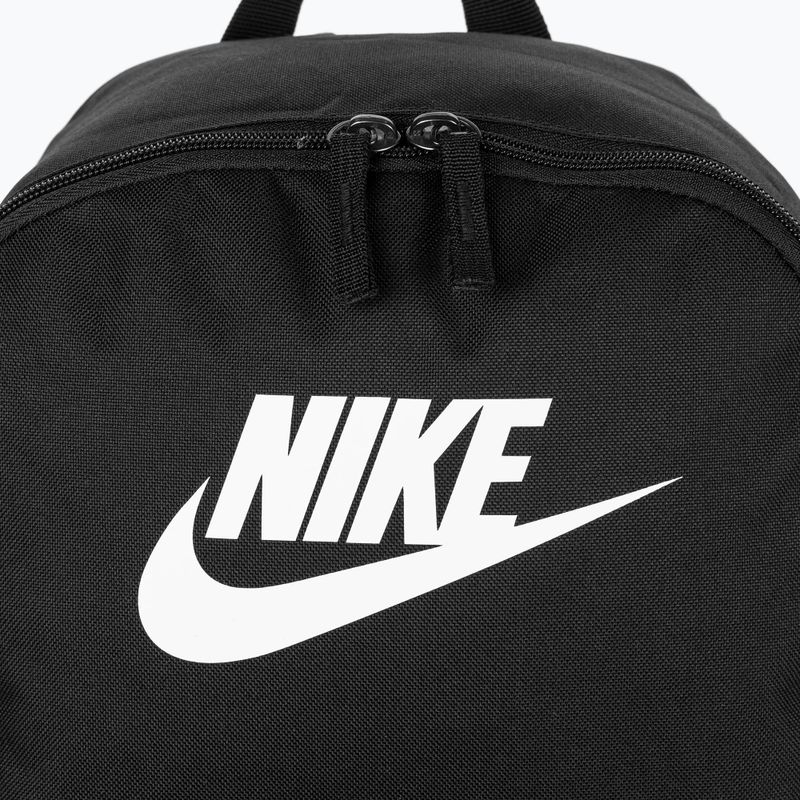 Nike Heritage 25 l black/white backpack 4