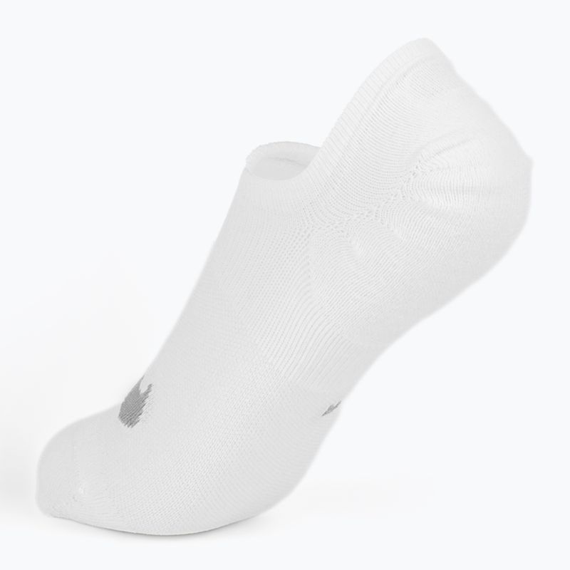 Women's socks Nike Everyday Plus Lightweight Footie 3 pairs white/wolf-grey 2