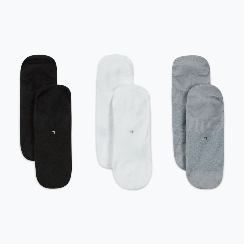 Women's socks Nike Everyday Plus Lightweight Footie 3 pairs multi-color/927 2