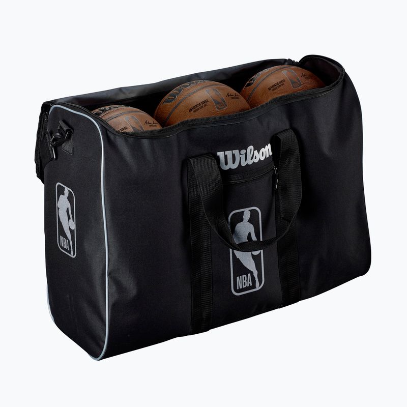 Wilson NBA Authentic 6 Ball Basketball Bag 2