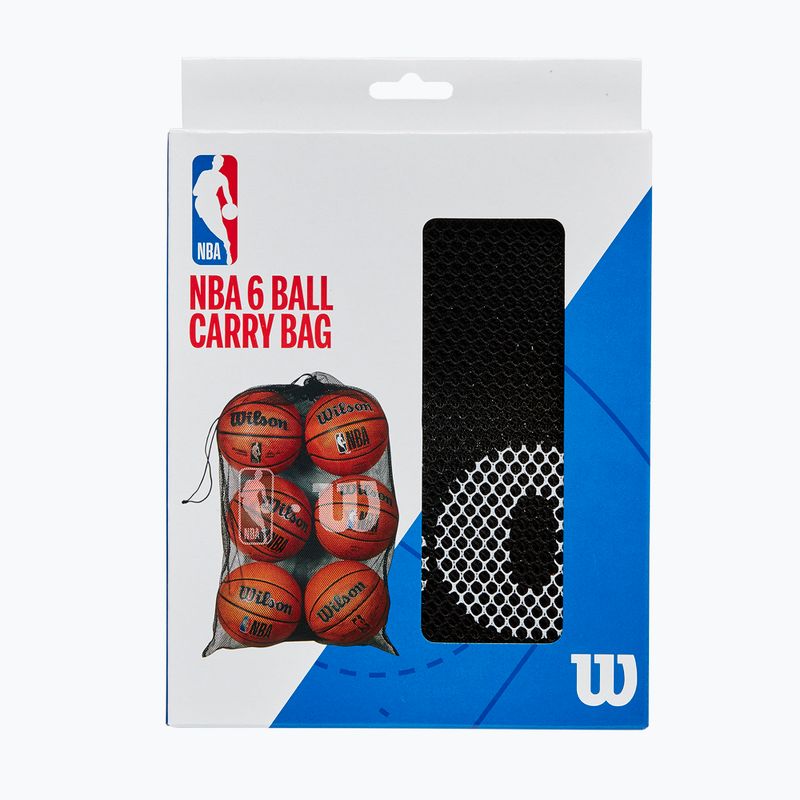 Wilson NBA Authentic 6 Ball Basketball Bag 3