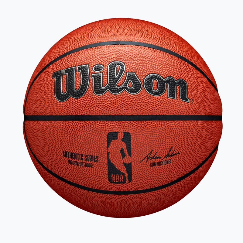 Wilson NBA basketball Authentic Indoor Outdoor orange size 5