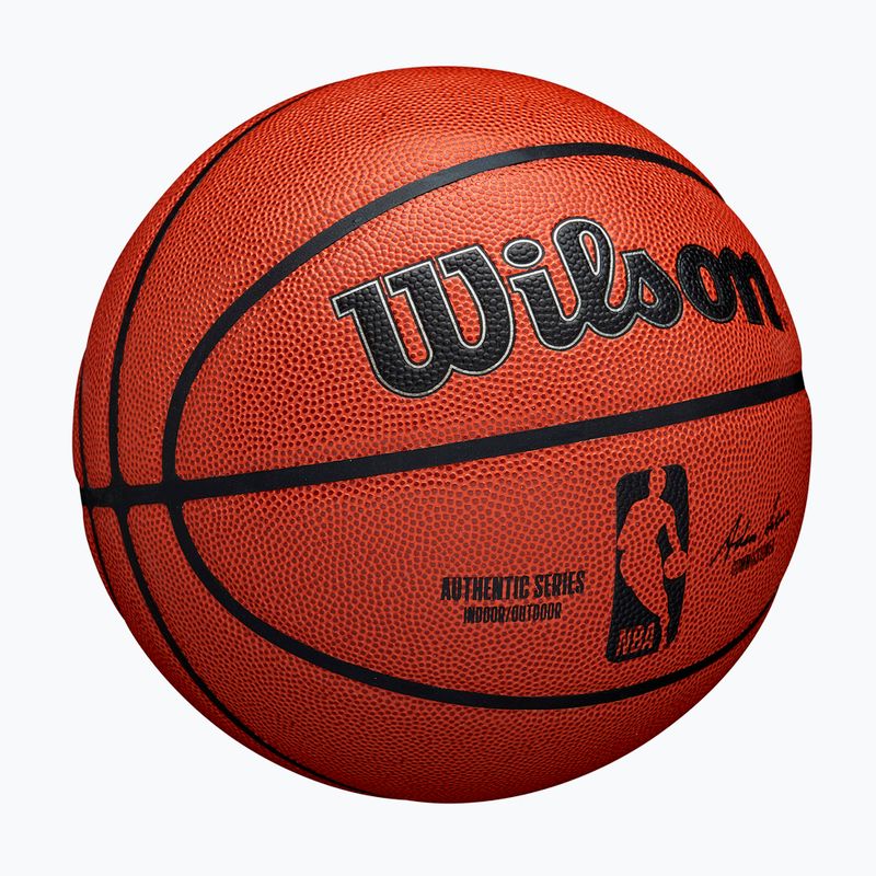 Wilson NBA basketball Authentic Indoor Outdoor orange size 5 2