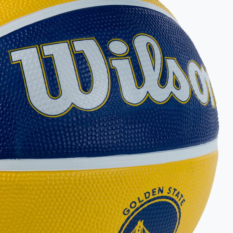 Wilson NBA Team Tribute Golden State Warriors basketball WTB1300XBGOL size 7 3