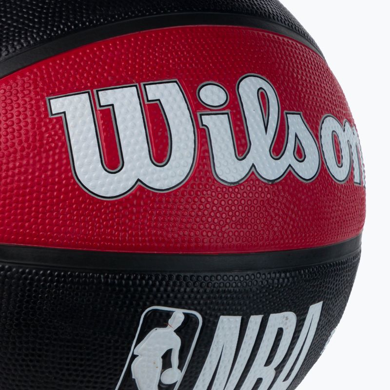 Wilson NBA Team Tribute Houston Rockets basketball WTB1300XBHOU size 7 3