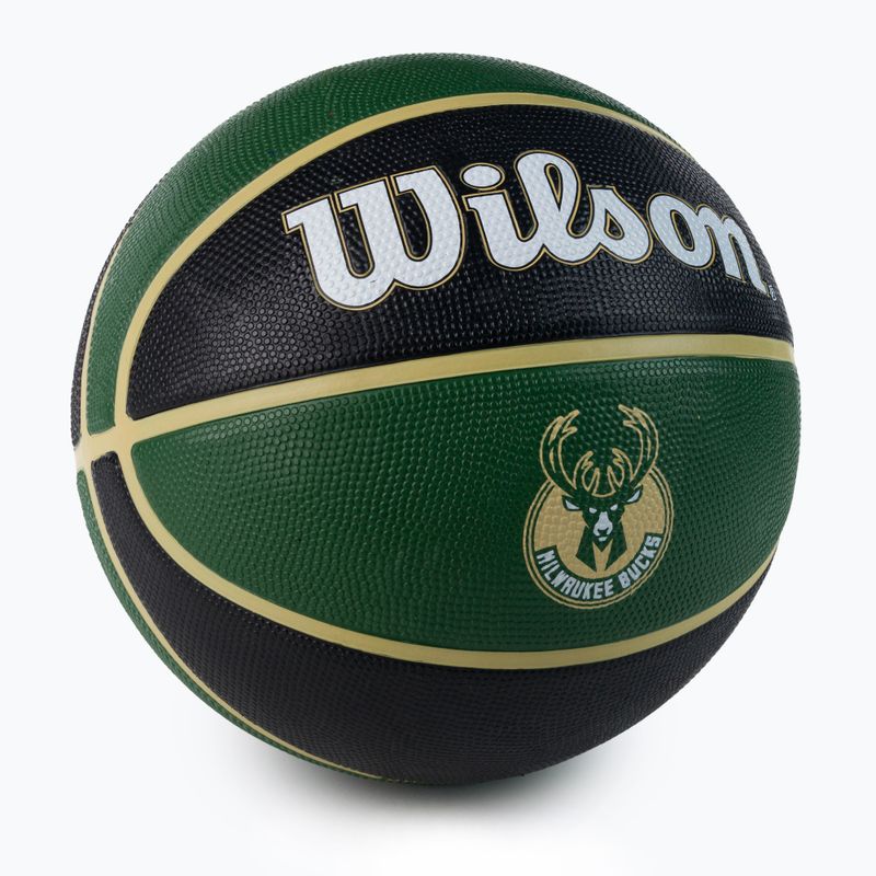 Wilson NBA Team Tribute Milwaukee Bucks basketball WTB1300XBMIL size 7 2