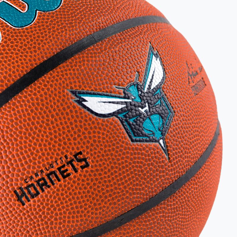 Wilson NBA Team Alliance Charlotte Hornets basketball WTB3100XBCHA size 7 3