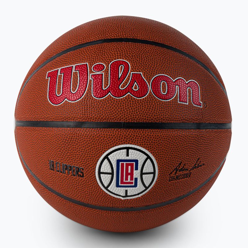 Wilson NBA Team Alliance Los Angeles Clippers basketball WTB3100XBLAC size 7