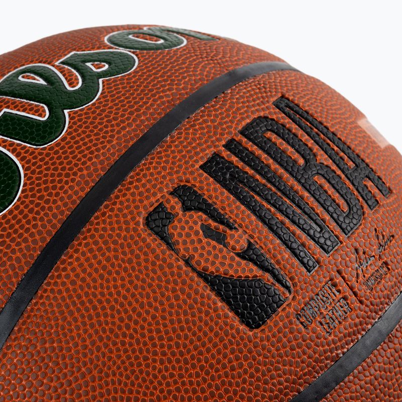 Wilson NBA Team Alliance Milwaukee Bucks basketball WTB3100XBMIL size 7 3