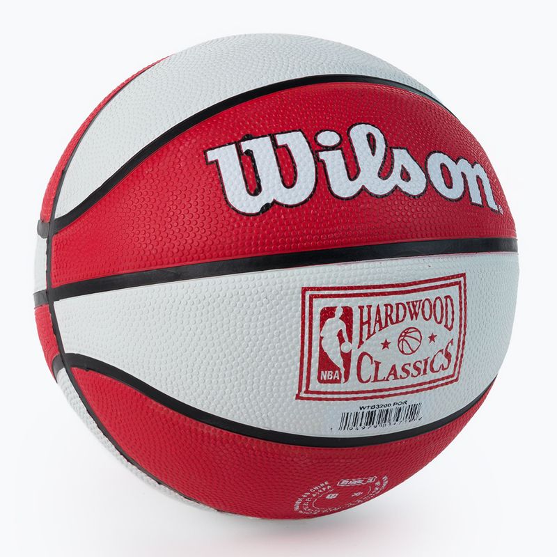 Wilson NBA Team Retro Mini Portland Trail Blazers basketball WTB3200XBPOR size 3 2