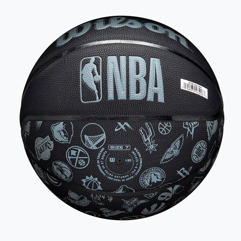 Wilson NBA All Team basketball black size 6 2