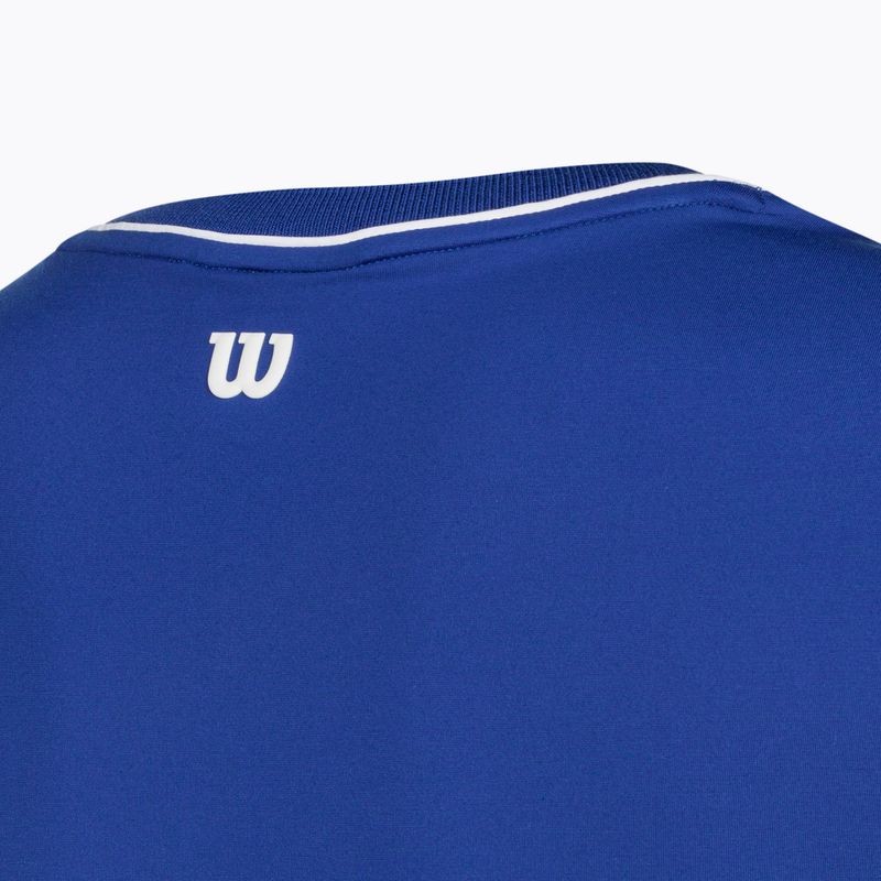 Women's Wilson Team Seamless T-shirt royal blue 3