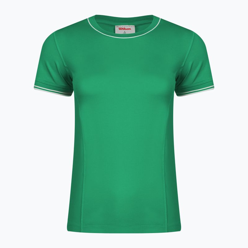 Women's Wilson Team Seamless courtside green t-shirt