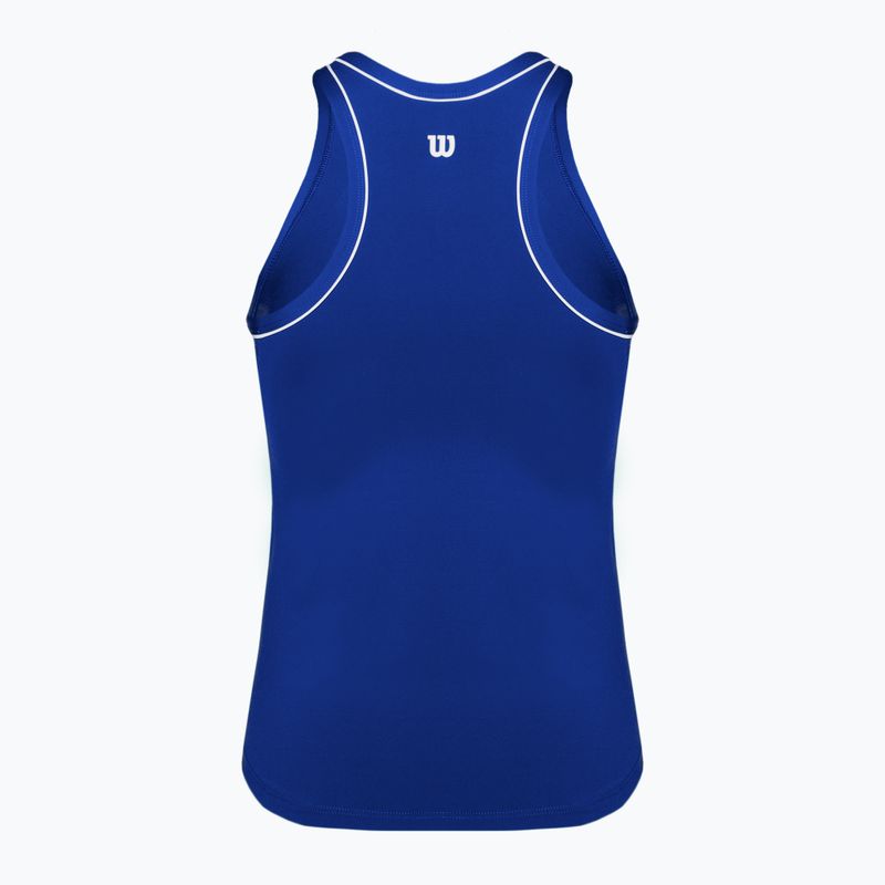 Women's Wilson Team Tank t-shirt royal blue 2