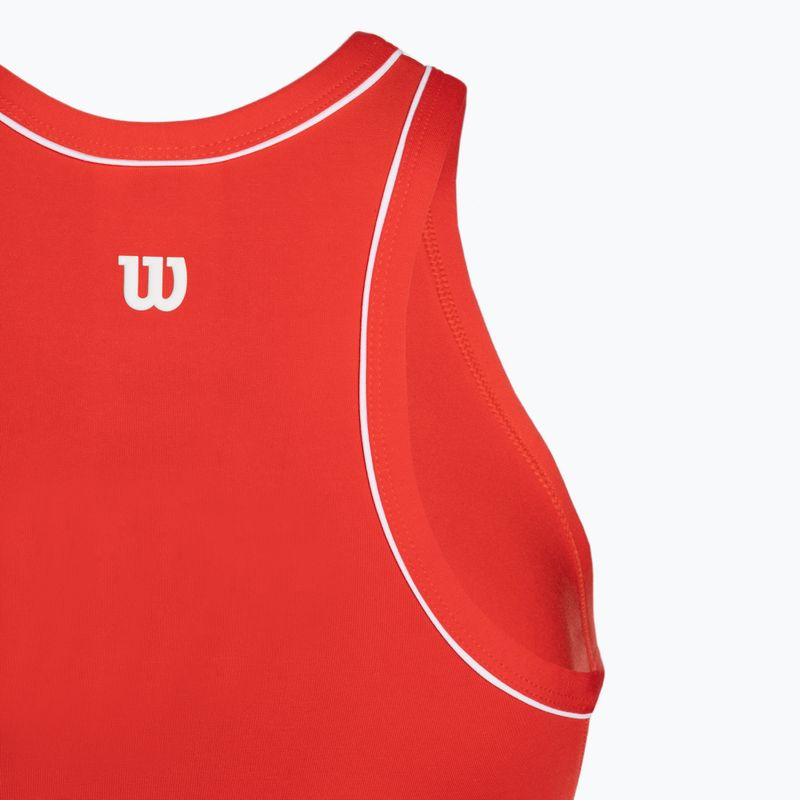 Women's Wilson Team Tank infrared T-shirt 3