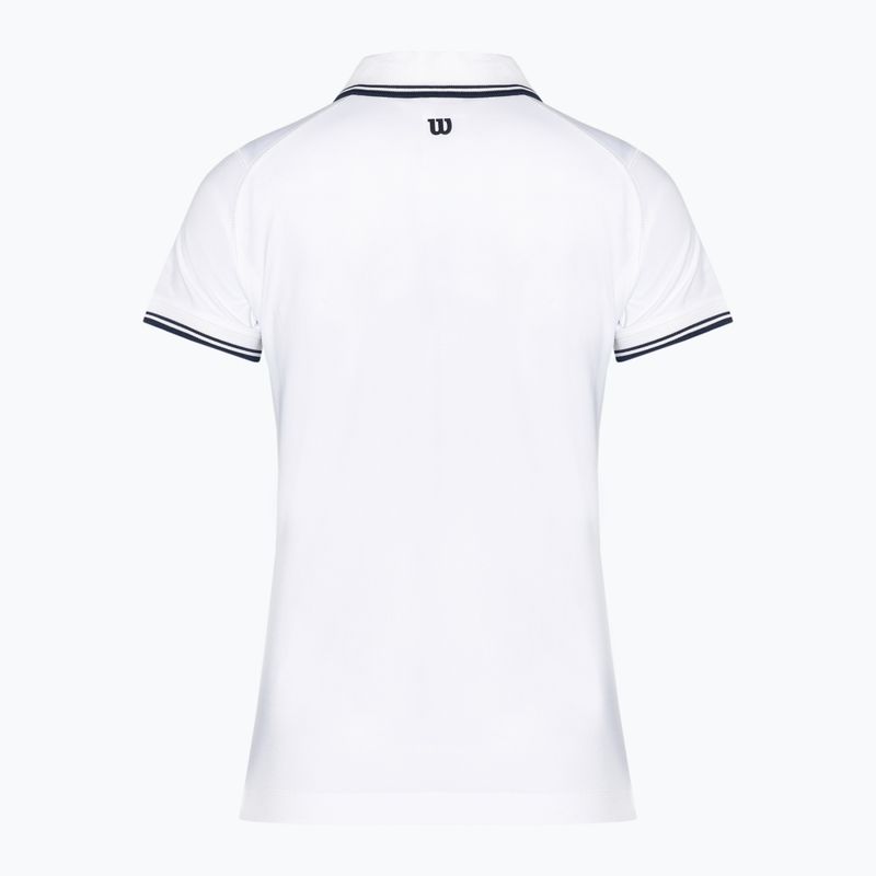 Women's Wilson Team Polo bright white T-shirt 2