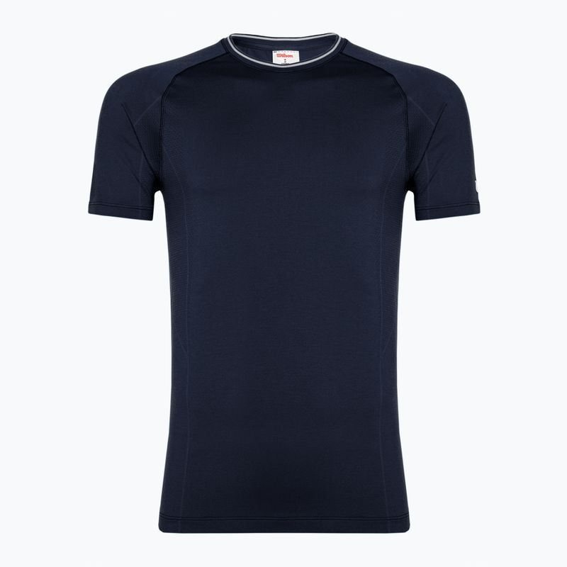 Men's Wilson Team Seamless Crew classic navy T-shirt